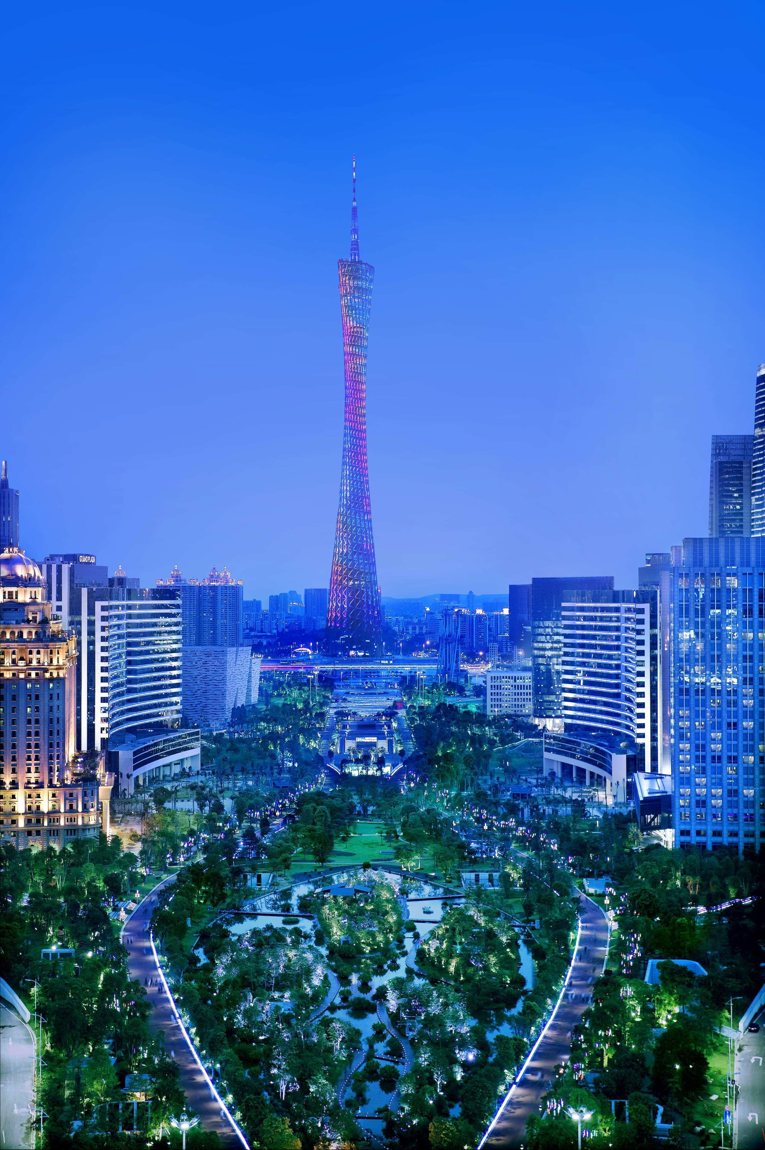 Отель Grand Hyatt Гуанчжоу Экстерьер фото